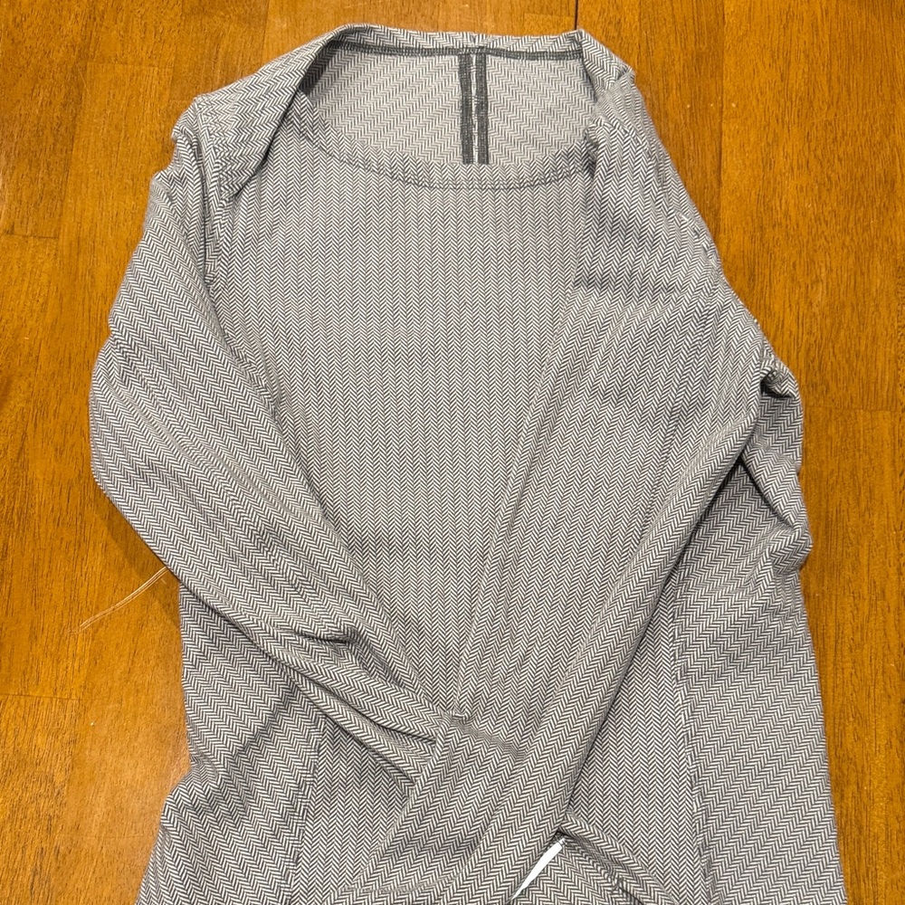 Lululemon Athletica Gray Herringbone Hoodie